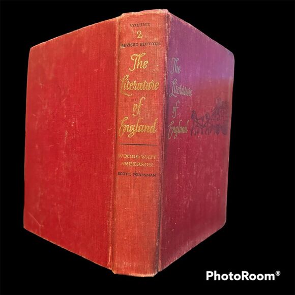 The Literature of England - Volume 2 ~ Revised Edition - Hardcover - Picture 1 of 9